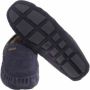 Barbour Navy Sheepskin Moccasin Slippers Monty Blue Heren - Thumbnail 4