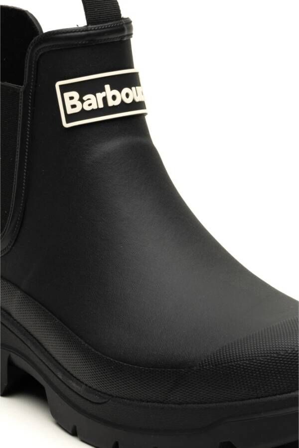 Barbour Platte schoenen in zwart Minbus stijl Black Heren