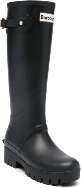 Barbour Zwarte Snowdon Tall Welly Laarzen Black Dames