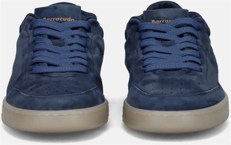 Barracuda Blauwe Comfortabele Suède Schoenen Blue Heren