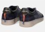 Barracuda Blauwe Leren Sneaker met Suède Details Blue Heren - Thumbnail 4