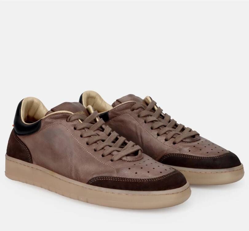 Barracuda Bruin Leren Casual Schoen Brown Heren