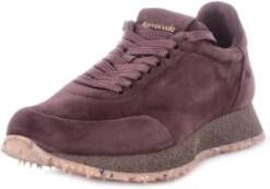 Barracuda Bruine Suède Sneakers met Logo Brown Heren