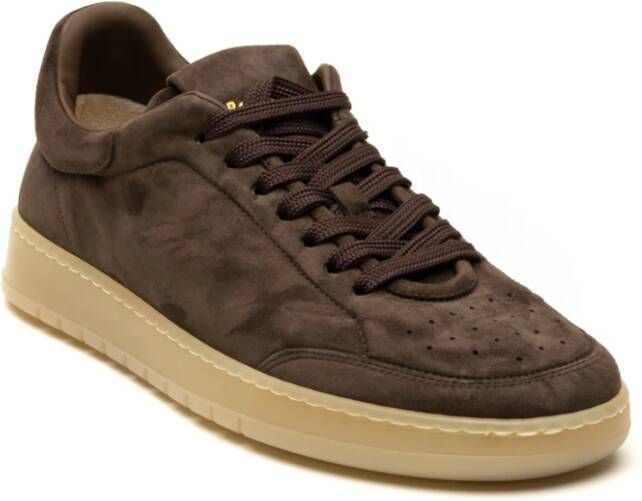 Barracuda Donkerbruine Sneakers Brown Heren