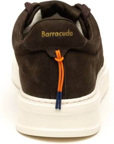 Barracuda Donkerbruine Sneakers voor Mannen Brown Heren