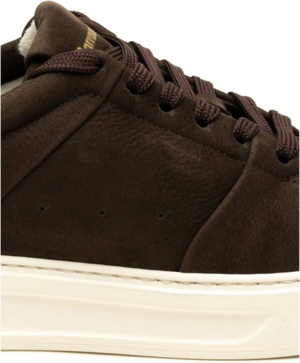 Barracuda Donkerbruine Sneakers voor Mannen Brown Heren