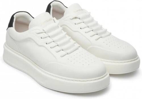 Barracuda Hoge zool Sneakers Bozeman Wit White Heren