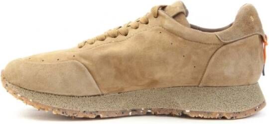 Barracuda Italiaanse leren sneakers Brown Heren