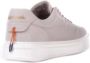 Barracuda Ivoor Leren Sneakers Geperforeerde Details Rubberen Zool Beige Heren - Thumbnail 4