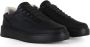 Barracuda Leren Sneakers met Logoprint Black Heren - Thumbnail 4