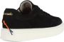 Barracuda Nabuk Logo Sneakers Black Heren - Thumbnail 3