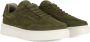 Barracuda Nabuk Logo Sneakers Green Heren - Thumbnail 4