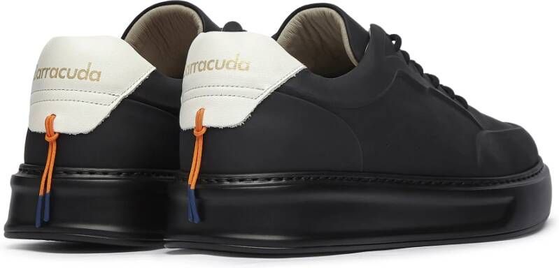 Barracuda Phoenix Slip-On Sneakers in Zwart Black Heren