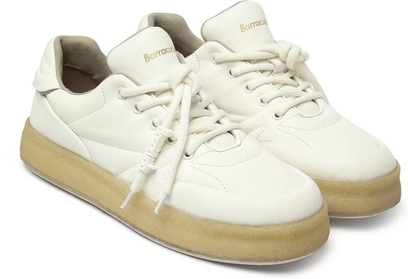 Barracuda Witte Crane Sneakers White Heren