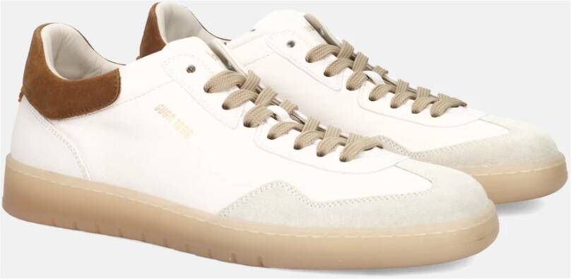 Barracuda Witte Sneakers Comfortabel en veelzijdig White Heren