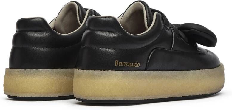 Barracuda Zwarte Crane Sneakers Streetwear Stijl Black Dames