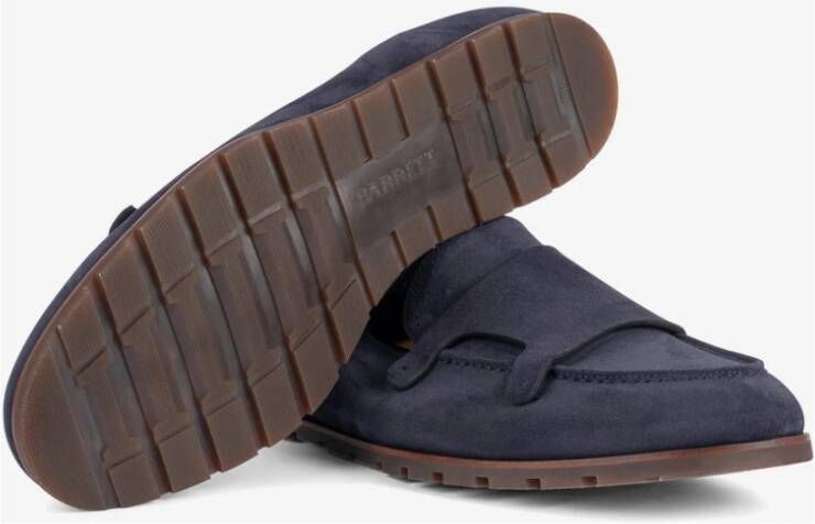 Barrett Blauwe Platte Schoenen Blue Heren