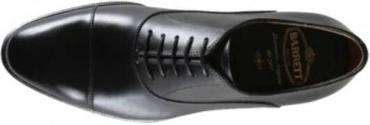 Barrett Klassieke Oxford Leren Schoenen Black Heren