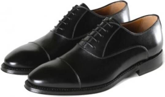 Barrett Klassieke Oxford Leren Schoenen Black Heren