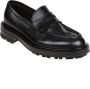 Barrett Klassieke Zwarte Leren Loafer Black Heren - Thumbnail 2