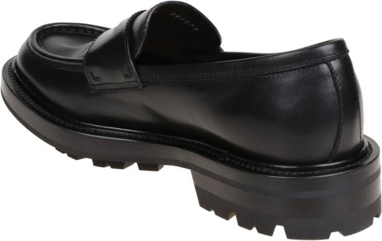 Barrett Klassieke Zwarte Leren Loafer Black Heren