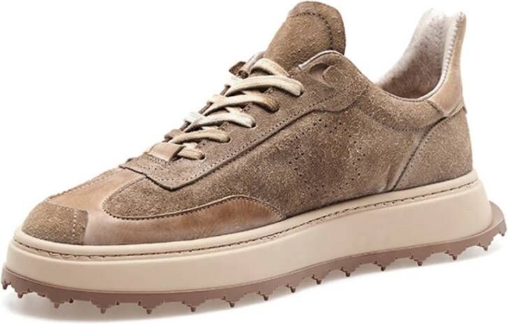 Be Positive Beige Cuprace Wing Sneakers Beige Heren