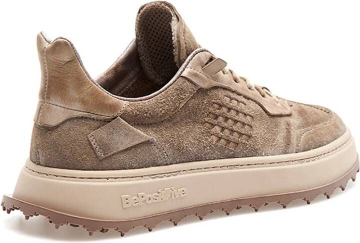 Be Positive Beige Cuprace Wing Sneakers Beige Heren