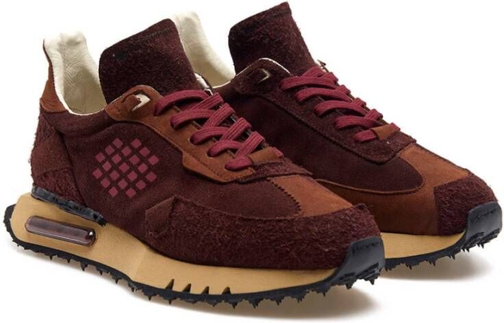 Be Positive Bordeaux Space Race Sneakers Brown Dames