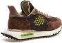 Be Positive Donkerbruine Space Race Wing Sneakers Brown Heren - Thumbnail 4