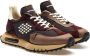 Be Positive Donkerbruine Space Race Wing Sneakers Brown Heren - Thumbnail 2