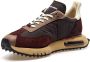 Be Positive Donkerbruine Space Race Wing Sneakers Brown Heren - Thumbnail 3