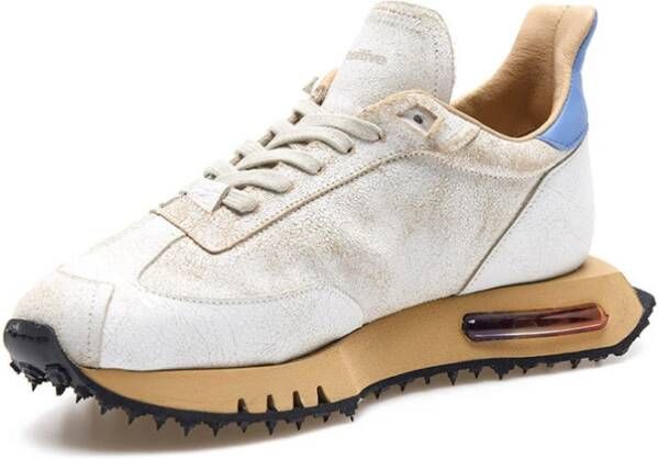 Be Positive Elegante Space Race Sneakers Beige Dames