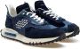 Be Positive Marineblauwe Space Race Wing Sneakers Blue Heren - Thumbnail 2