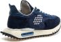 Be Positive Marineblauwe Space Race Wing Sneakers Blue Heren - Thumbnail 4