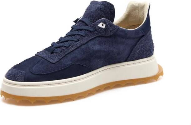 Be Positive Navy Cuprace Sport Sneakers Blue Heren