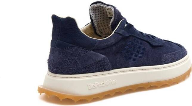 Be Positive Navy Cuprace Sport Sneakers Blue Heren