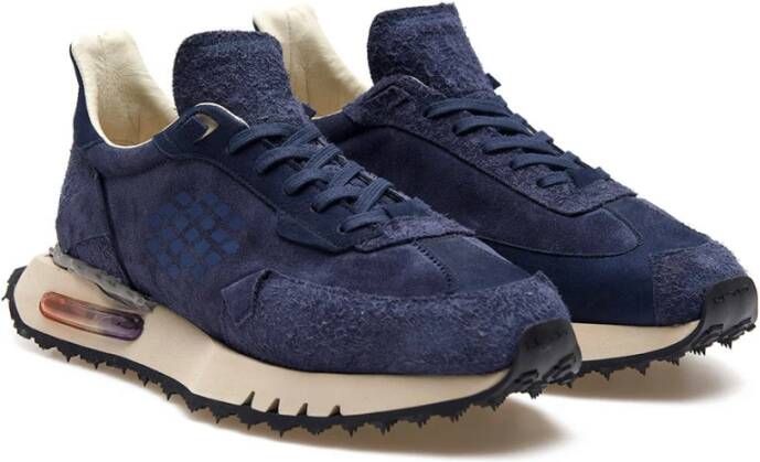 Be Positive Navy Space Race Sneakers Blue Heren