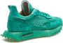 Be Positive Asymmetrische Patchwork Vleugelsneakers Green Dames - Thumbnail 4