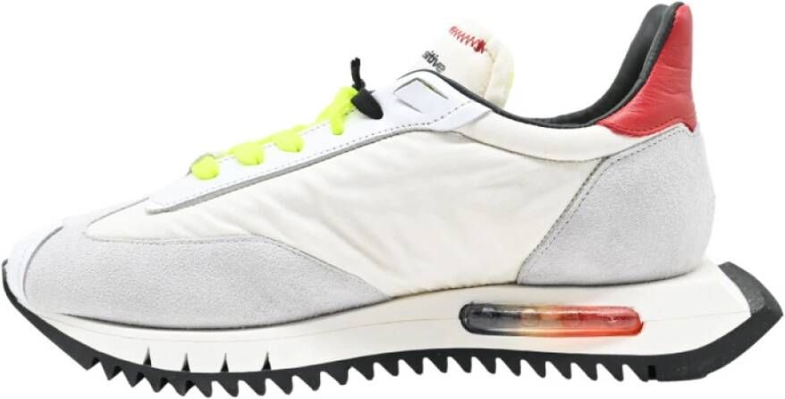 Be Positive Space Run White Sneakers Multicolor Heren