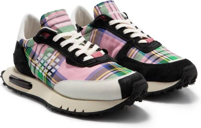 Be Positive Tartan Sneakers Damesschoenen Multicolor Dames