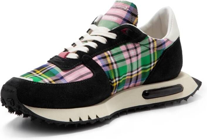 Be Positive Tartan Sneakers Damesschoenen Multicolor Dames