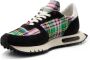 Be Positive Tartan Sneakers Damesschoenen Multicolor Dames - Thumbnail 3