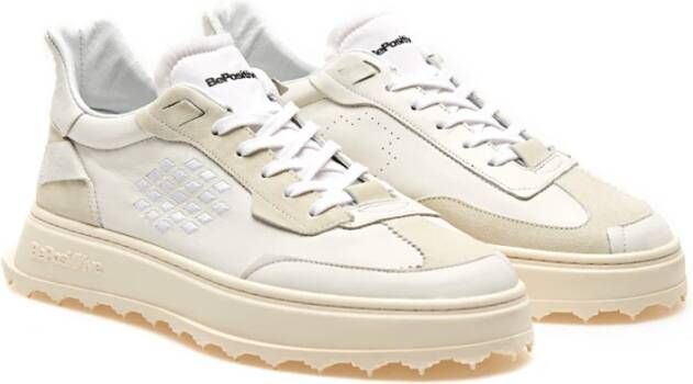 Be Positive Witte Sneakers Cuprace Wing White Heren