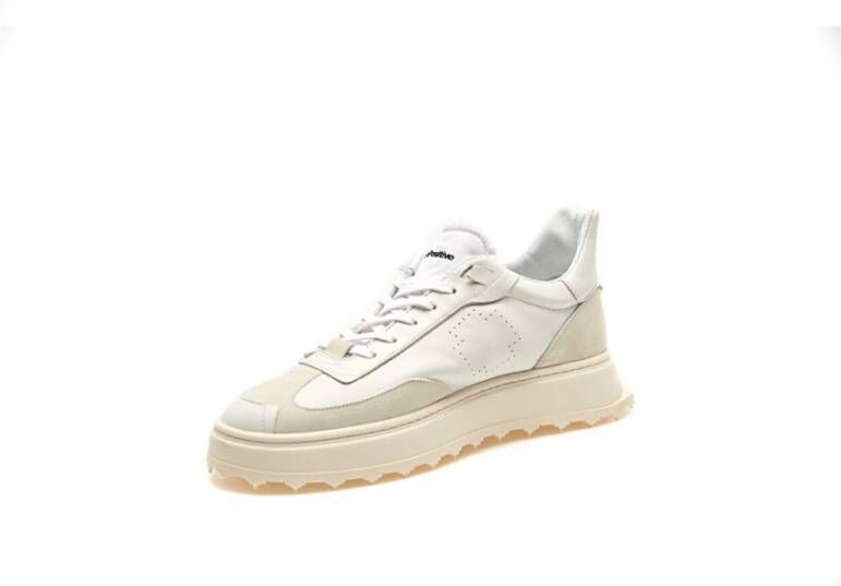 Be Positive Witte Sneakers Cuprace Wing White Heren