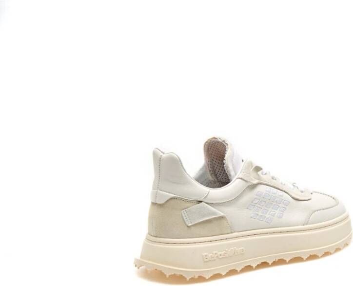 Be Positive Witte Sneakers Cuprace Wing White Heren