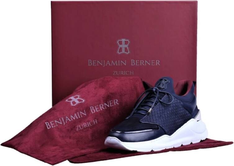 Benjamin Berner Cobra Cut Sneaker Blue Heren