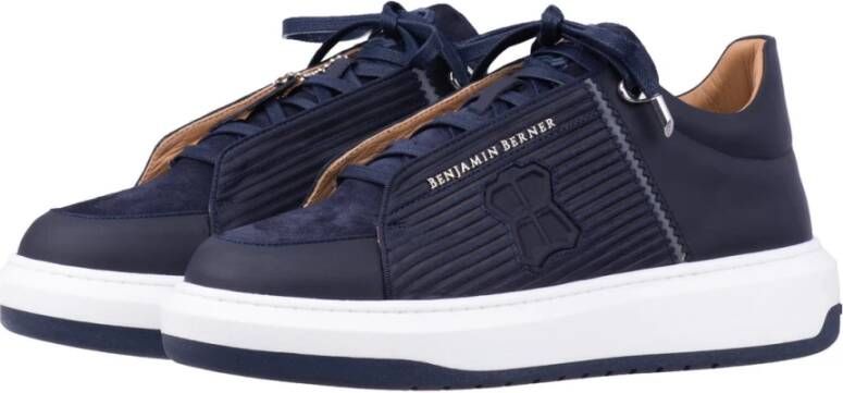 Benjamin Berner Marine Sneakers Blue Heren