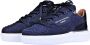 Benjamin Berner Blauwe Python Sneaker met Memory Foam Blue Heren - Thumbnail 5