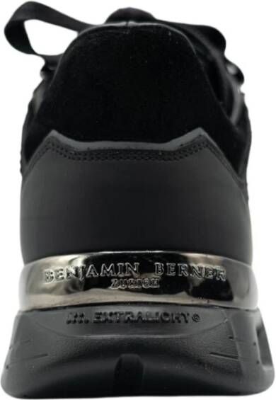 Benjamin Berner Razor Sneaker Zwart Black Heren