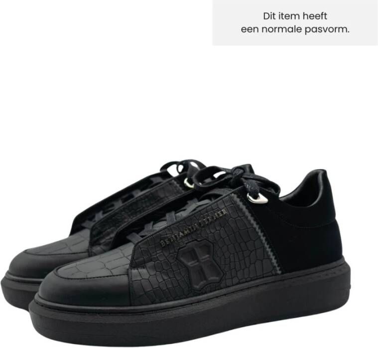 Benjamin Berner Moderne Theo Sneaker Black Heren